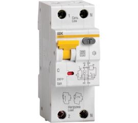 Дифавтомат АВДТ-32 1п+N, C, 25А, 30мА IEK MAD22-5-025-C-30 
