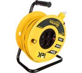 Удлинитель на катушке с термозащитой 4х50м УК50 3х1.5 IEK Industrial WKP15-16-04-50 277738 