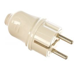 Евровилка IEK прямая белая 16А 4456289 