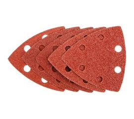 Набор абразивной бумаги (5 шт; 83x83x83 мм) GRAPHITE 56H014 