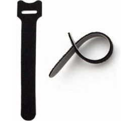 Хомут для кабеля Hyperline WASN-125-BK-10 липучка, 125x15 мм, черный, 10 штук 397491 