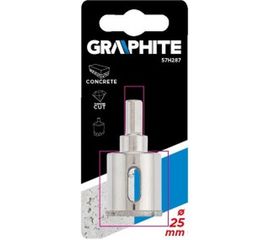 Сверло по керамической плитке 25 мм GRAPHITE 57H287 