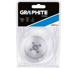 Коронка сверлильная биметаллическая (60х38 мм) GRAPHITE 57H909 