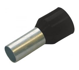 Конечная изолированная гильза HAUPA НШВИ черная 270808 