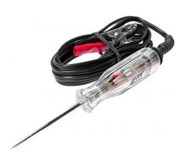 Тестер цепи с диодной индикацией усиленный 6/12/24B, кабель 1.8м JTC-4196 