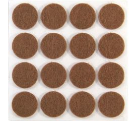 Набор подкладок для мебели KROFT 32шт коричневые 202004 