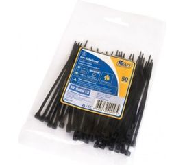 Нейлоновый хомут KRAFT черный 2,5х100 KT 880613 
