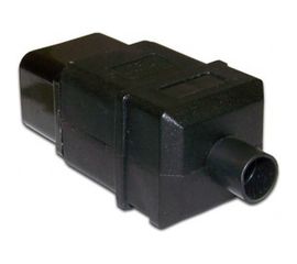 Электрическая кабельная вилка LANMASTER IEC 60320, C20 16A 250V, разборная, черная, LAN-IEC-320-C20 