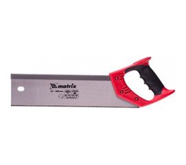 Обушковая пила по дереву для стусла MATRIX 350 мм, двухкомпонентная рукоятка 23148 