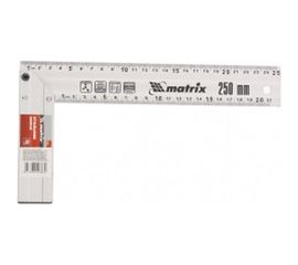 Литой алюминиевый угольник 250 мм MATRIX 32471 