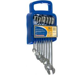 Набор комбинированных ключей с храповым механизмом 8шт: 8 10 12-15 17 19мм KRAFT KT 700740 