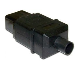 Электрическая кабельная вилка LANMASTER IEC 60320, C19, 16A 250V, разборная, черная LAN-IEC-320-C19 