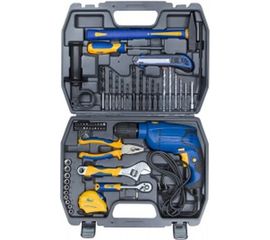 Набор инструментов с дрелью 60 предметов KRAFT KT 703005 