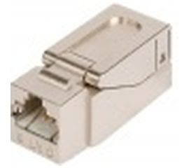 Модуль-вставка NIKOMAX типа Keystone, полный экран, металлик NMC-KJSE2-NT-MT 