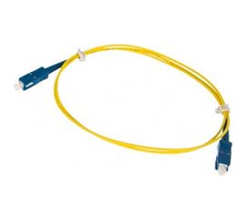 Соединительный волоконно-оптический шнур NIKOMAX желтый, 1м NMF-PC1S2C2-SCU-SCU-001 