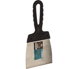 Шпатель (стальное лезвие, пластиковая ручка) 100 мм MOS 06564М 