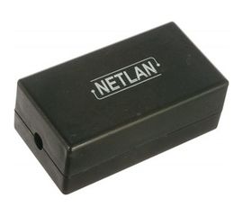 Кабельный соединитель NETLAN IDC-IDC, категория 5e, неэкранированный, черный, 10шт. EC-UCB-IDC-UD2-BK-10 