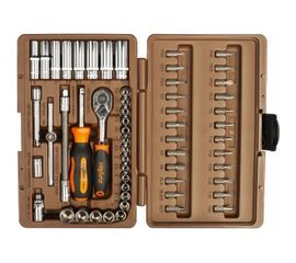 Универсальный набор инструмента Ombra OMT57S 1/4"DR 