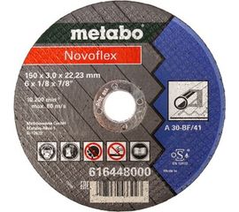 Диск отрезной по стали 150x22,2 мм Metabo 616448000 