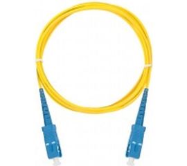 Соединительный волоконно-оптический шнур NIKOMAX желтый, 10м NMF-PC1S2C2-SCU-SCU-010 
