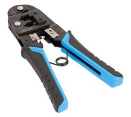 Обжимной инструмент NETLAN профессиональный, коннекторы: 8P8C, 6P6C, 6P4C EC-CI-286 