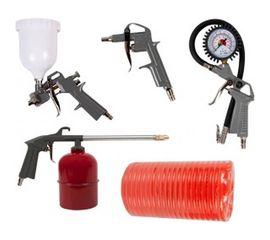 Набор пневмоинструментов, 5 предметов, QUATTRO ELEMENTI 771-138 