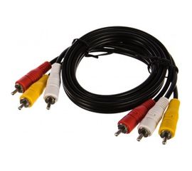 Кабель PERFEO 3xRCA вилка - 3xRCA вилка, длина 1 м. R3102 30&nbsp;010&nbsp;729 
