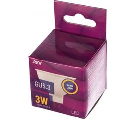 Светодиодная лампа LED MR16 GU5.3 3Вт 3000K REV 32320 4 