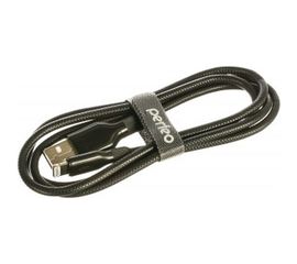 Кабель для iPhone PERFEO USB - 8 PIN Lightning силикон черный длина 1 м. I4318 30&nbsp;013&nbsp;068 