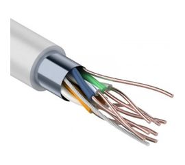 Кабель PROconnect FTP 4PR 24AWG, CCA, CAT5e, PVC, серый, бухта 50 м 01-0142-3-50 