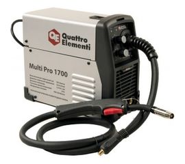 Аппарат полуавтоматической сварки, инвертор Multi Pro 1700 165A QUATTRO ELEMENTI 790-052 