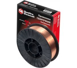 Проволока сварочная омедненная (5 кг; 0.8 мм) QUATTRO ELEMENTI 770-353 
