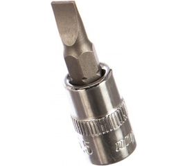 Насадка торцевая 1/4"DR с вставкой-битой SL5.5 Ombra 114555 