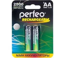 Аккумулятор PERFEO AA2500mAh 2 шт блистер 30&nbsp;007&nbsp;010 