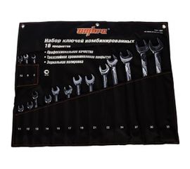 Набор комбинированных ключей Ombra OMT16S  8-32 мм 16 предметов 