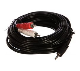 Кабель PERFEO Jack 3.5 мм вилка - 2xRCA вилка длина 5 м. J2005 30&nbsp;003&nbsp;887 