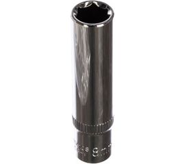 Головка торцевая глубокая 1/4" DR (8 мм) для гайковертов Ombra 114108 