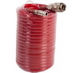 Шланг пневматический (5 м, спиральный, разъем EURO) Quattro Elementi 770-933 