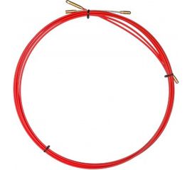 Кабельная протяжка (мини УЗК в бухте, стеклопруток, d=3,5мм, 5м, красная) REXANT 47-1005 