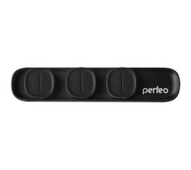 Магнитный фиксатор PERFEO на 3 кабеля 2-4 мм магнитный черный 30&nbsp;012&nbsp;116 