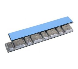 Адгезивные свинцовые груза NORM 60гр 5-10 ширина 15мм, 50 шт/упак 0061 