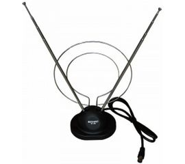 Антенна на подставке с кольцом VHF, UHF 47-860 MHz К REXANT RX-100 34-0100 