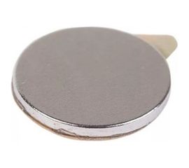 Неодимовый магнит диск 10х1мм с клеем сцепление 0.5 кг REXANT 72-3111-1 (упаковка 20 шт.) 