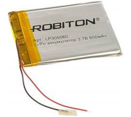 Аккумулятор ROBITON LP305060 3.7В 800mAh PK1 14071 