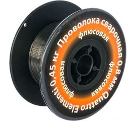 Проволока сварочная флюсовая (0.45 кг; 0.8 мм) QUATTRO ELEMENTI 770-384 