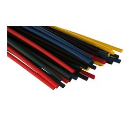 Набор термоусадочной трубки REXANT 4.0/2.0 мм, 1м, 5 цветов, 50 шт. 29-0154 