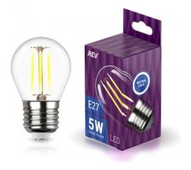 Светодиодная лампа REV G45 E27 5W, 4000K 32484 3 