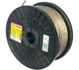 Стальной трос REXANT в ПВХ изоляции d=4.0 мм, катушка 100 метров 09-5240 