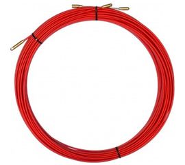 Кабельная протяжка (мини УЗК в бухте, стеклопруток, d=3,5мм, 30м, красная) REXANT 47-1030 