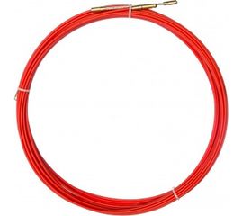 Кабельная протяжка (мини УЗК в бухте, стеклопруток, d=3,5мм, 15м, красная) REXANT 47-1015 